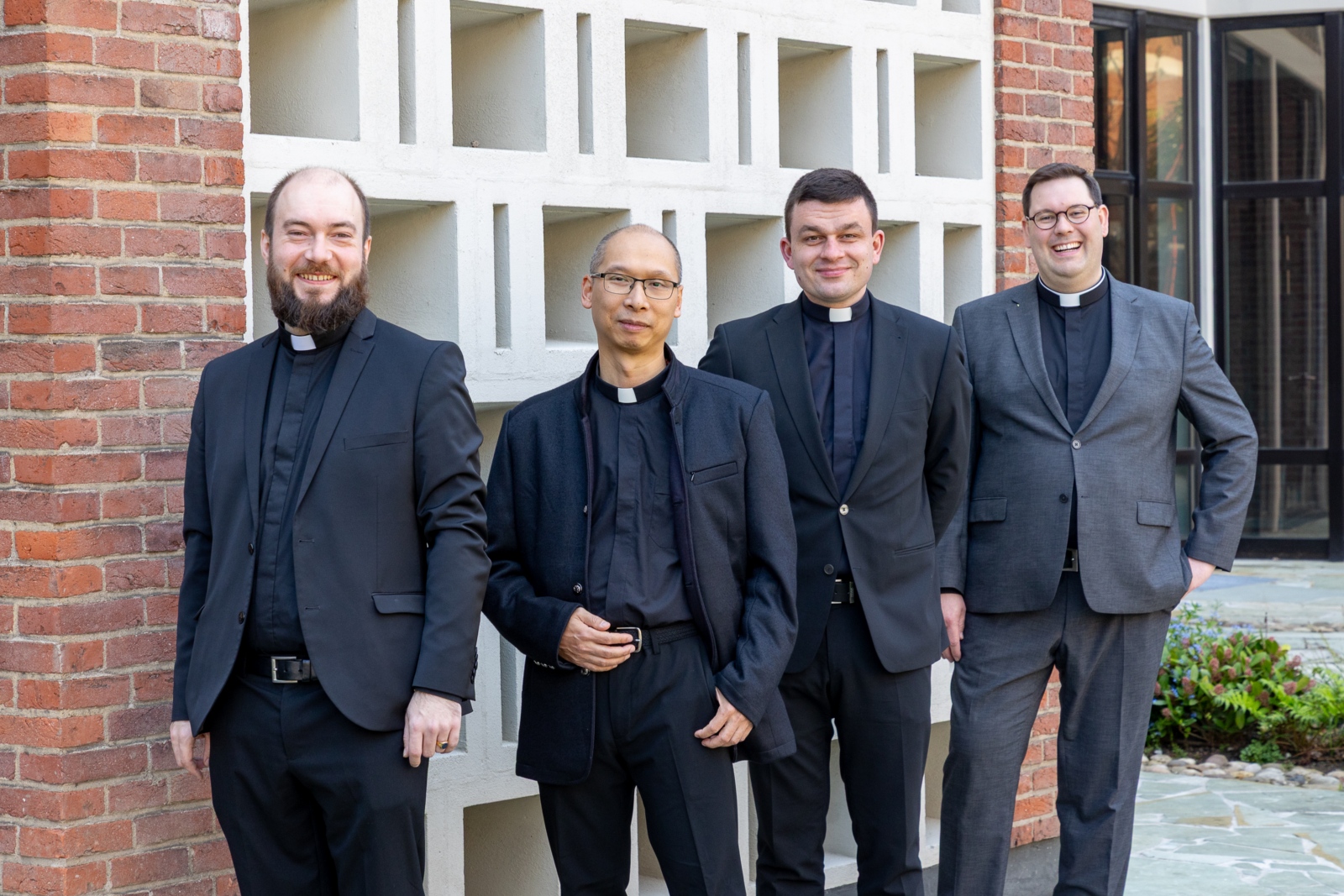 v.l.n.r.: Dustin Walseck, Duc-Y Bui, Caspar Völzgen, Thiemo Kraus