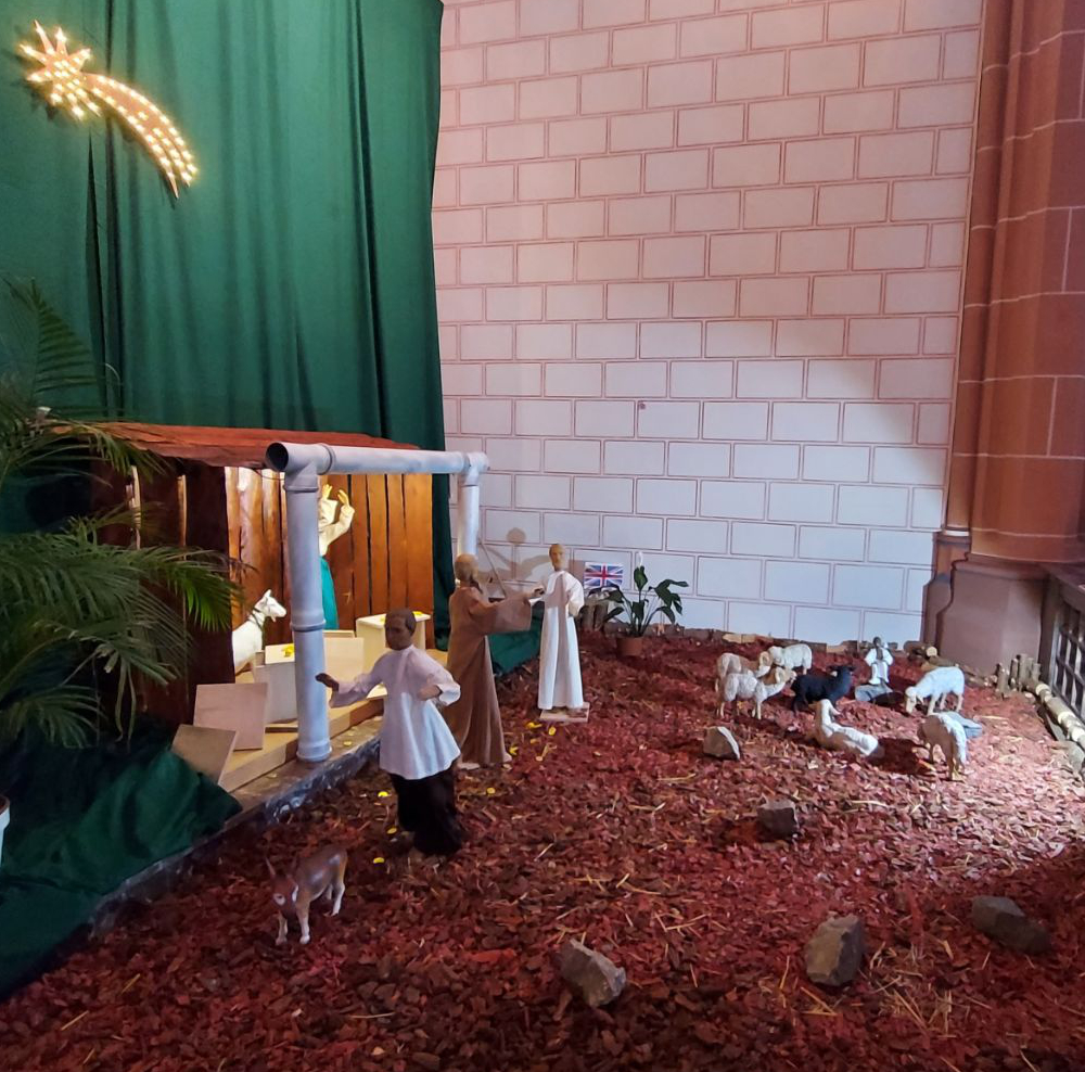 Krippe St. Peter 1. Advent