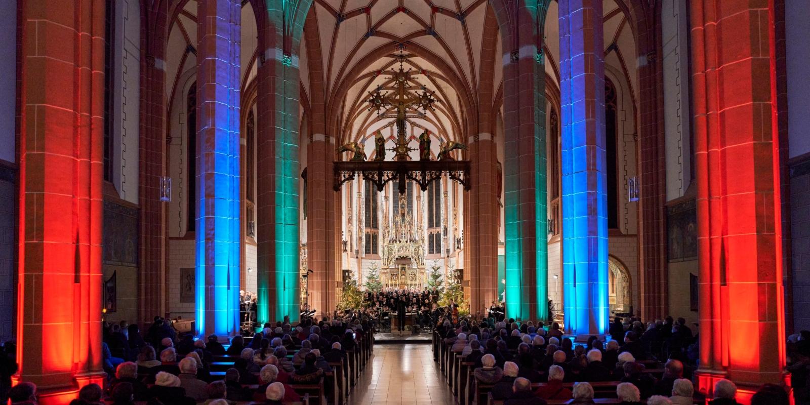 Konzert mit Illumination in St. Peter