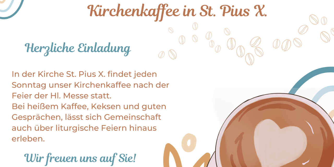 Kirchenkaffee-Einladung