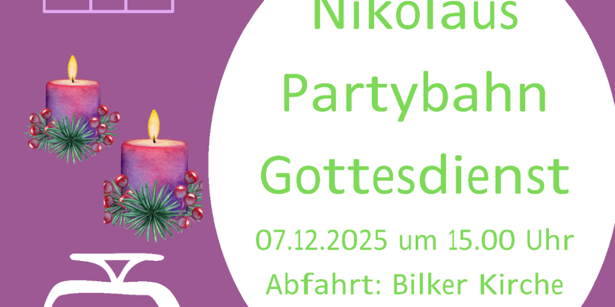 Partybahn Plakat