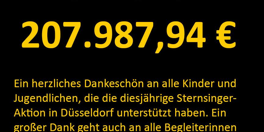 Sternsinger 2025 Danke