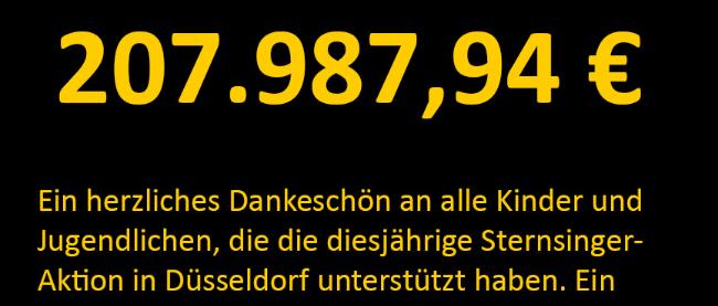 Sternsinger 2025 Danke