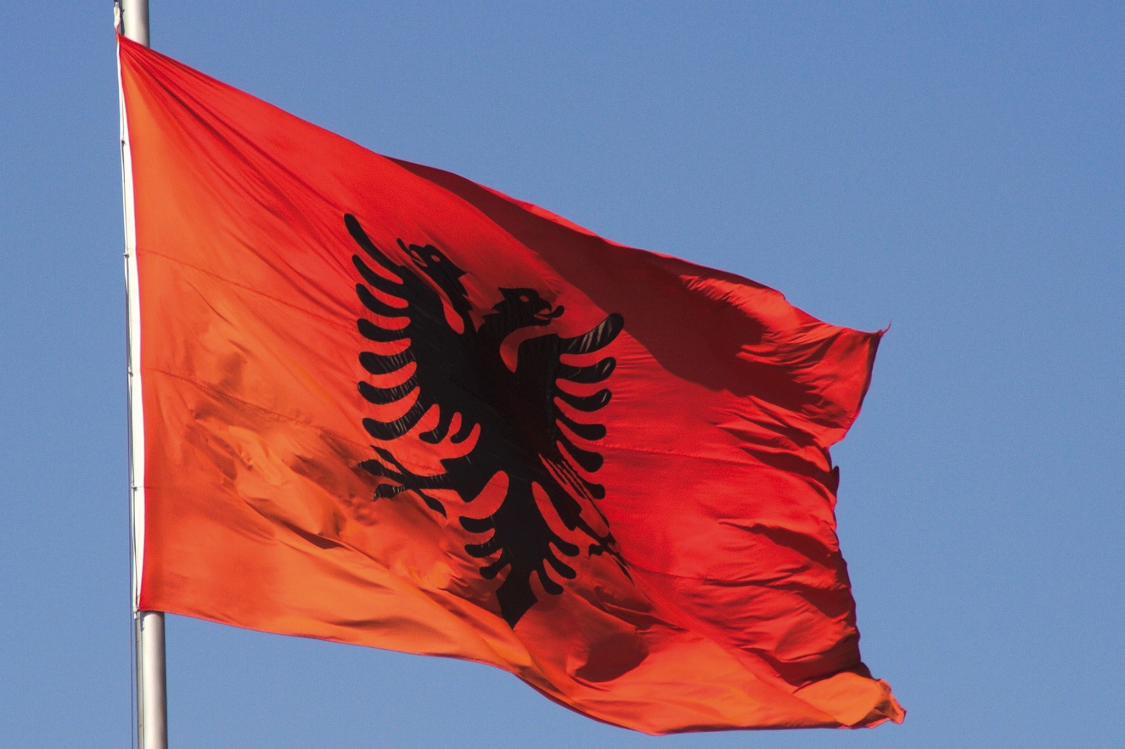 Albanien-Fahne