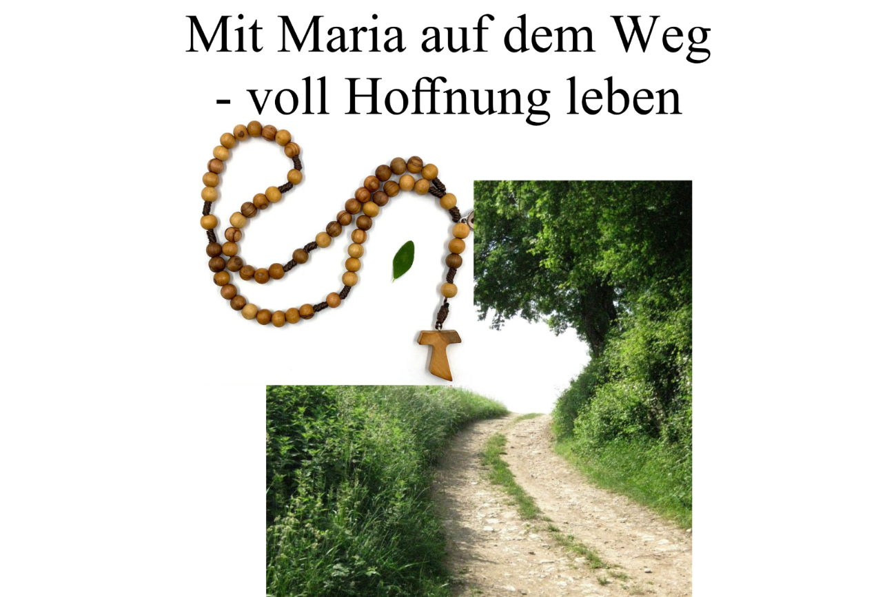 Einladungsplakat Rosenkranzandacht 2026
