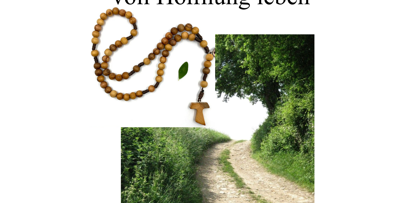 Einladungsplakat Rosenkranzandacht 2026