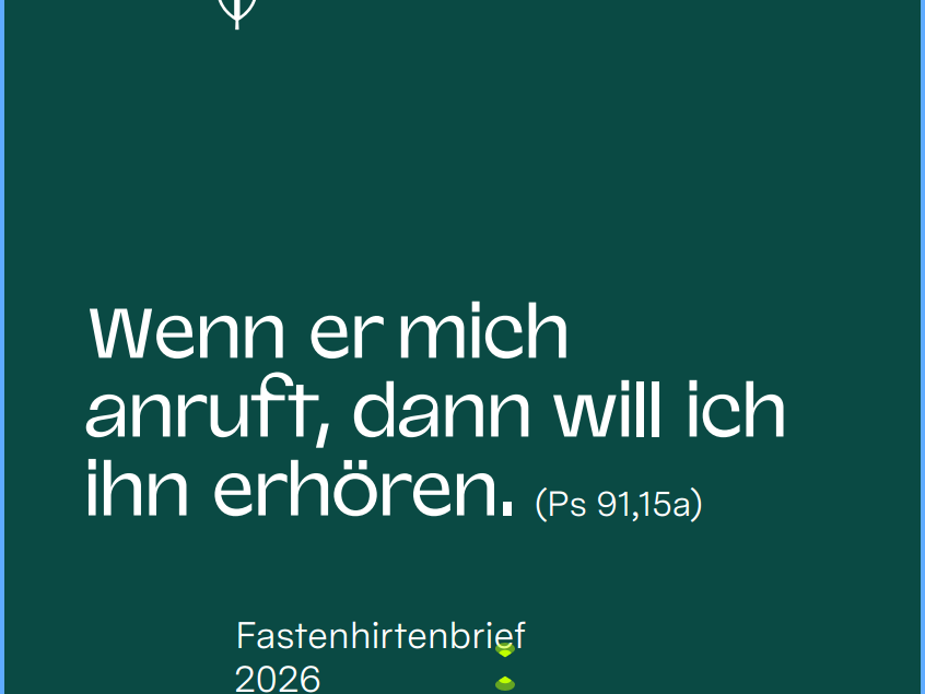 Fastenhirtenbrief 2026