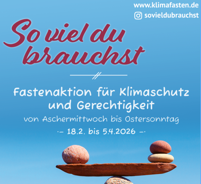 Plakat Klimafasten 2026