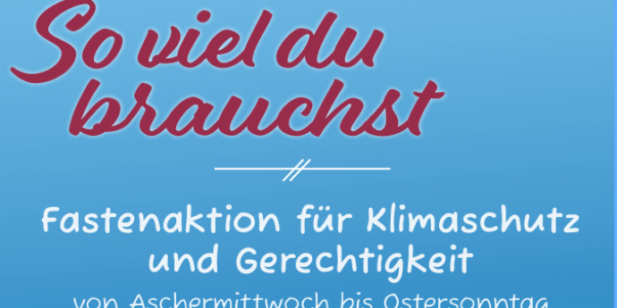 Plakat Klimafasten 2026