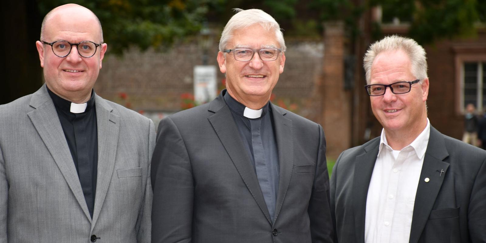 Stadtdechanten-Team: Pfarrer Monsignore Oliver Boss, Pfarrer Frank Heidkamp, Pfarrer Joachim Decker