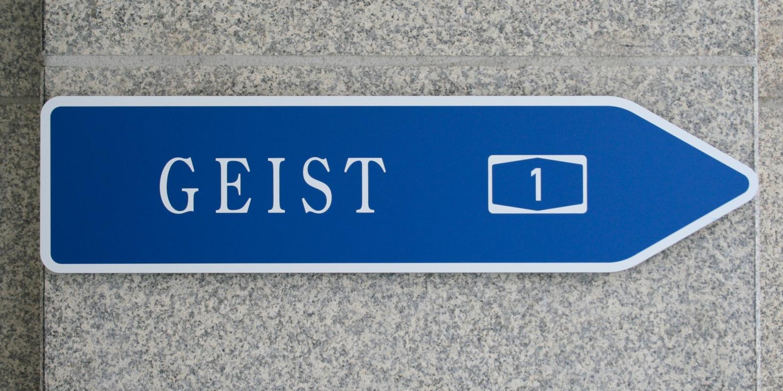 Pflingsten Wegweiser Geist