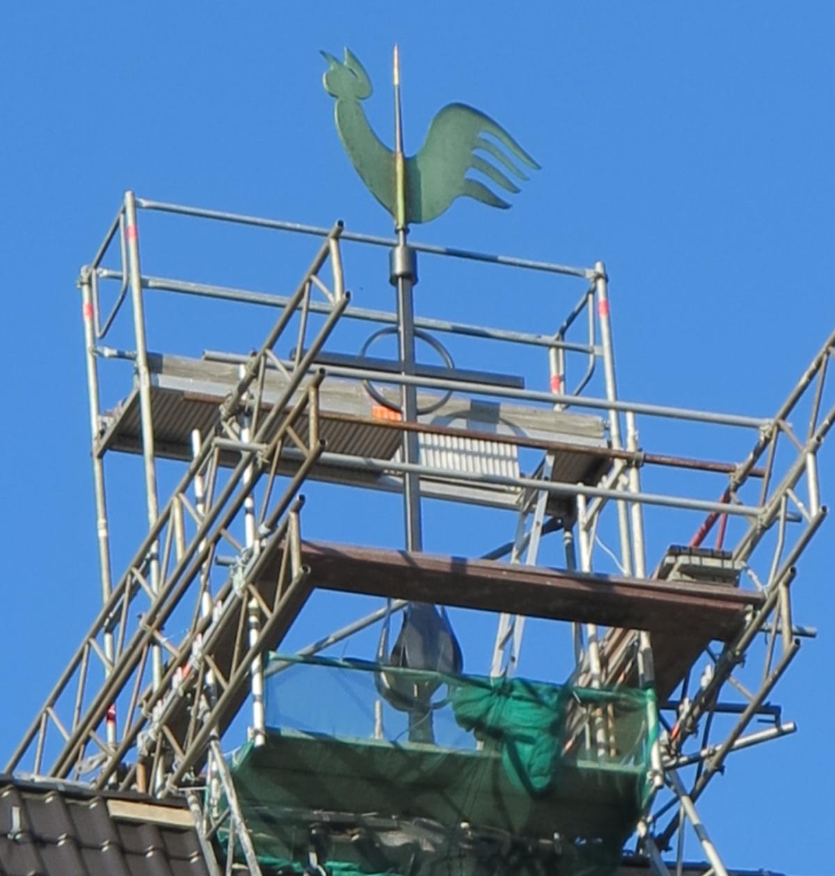Die Dachbaustelle